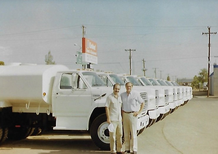 Supply of water tankers